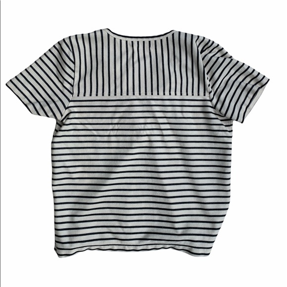 Madewell nautical stripped rope Tee Medium - Coastal grandmother - sailor vibe - Picture 5 of 12